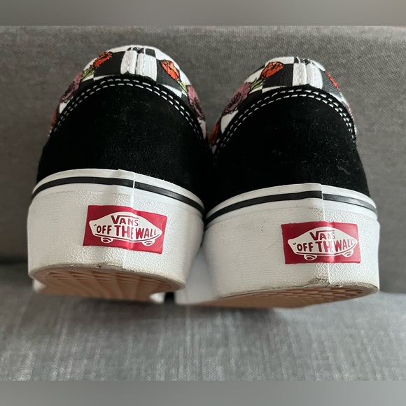 Vans Old Skool Platform Poppy Checkerboard Unisex 10 Mens / 11.5 - 12 Womens NWB - Picture 10 of 16